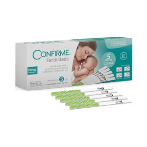 Teste de Fertilidade Confirme 5 Tiras Reagentes