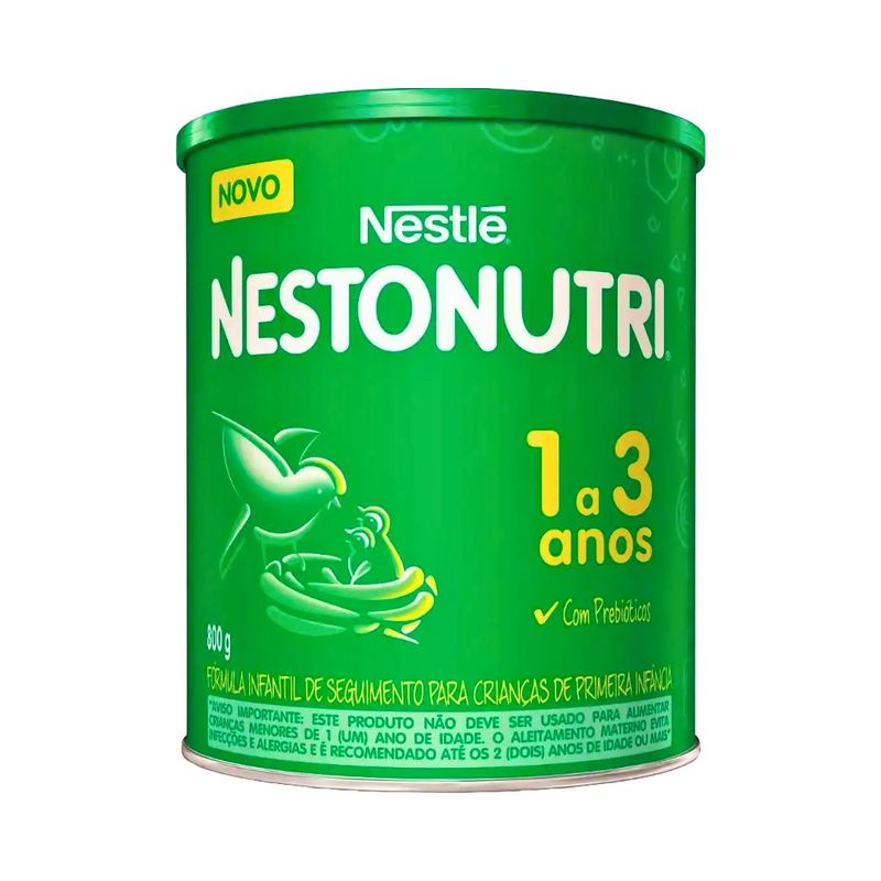 Leite em Po Nestonutri Nestle 800g - 1 a 3 Anos