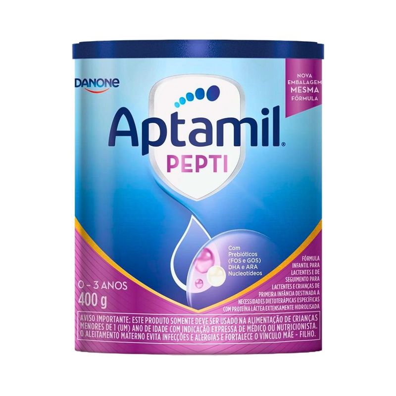 Leite em Po Aptamil Pepti Danone 400g - 0 a 3 Anos