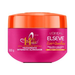 Creme Tratamento Intensivo Alinhador Liso Sonhos Elseve 300g