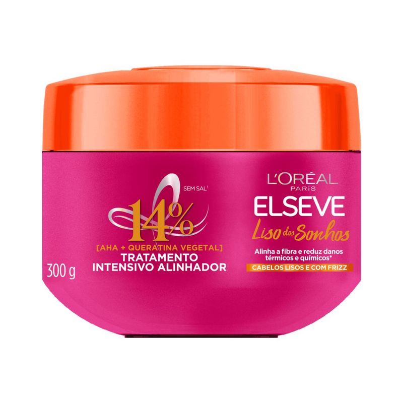 Creme-Tratamento-Intensivo-Alinhador-Liso-Sonhos-Elseve-300g