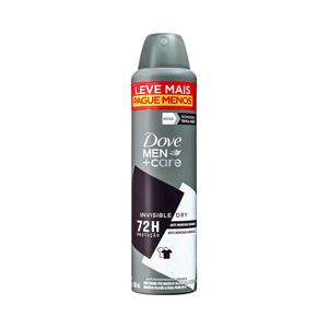Desodorante Dove Aerossol Men +Care Invisible Dry 250ml
