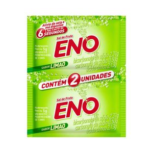 Sal de Fruta Eno Limão 2 Envelopes 5g