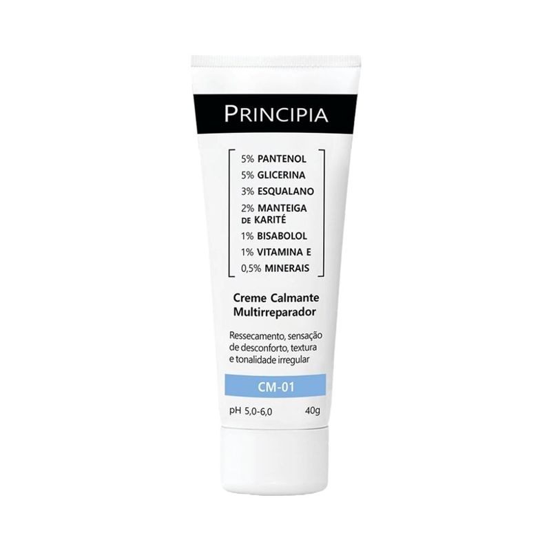 Creme Calmante Multirreparador Principia CM-01 40g