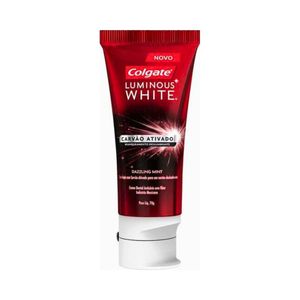 Creme Dental Luminous White Carvão Ativado Colgate 70g