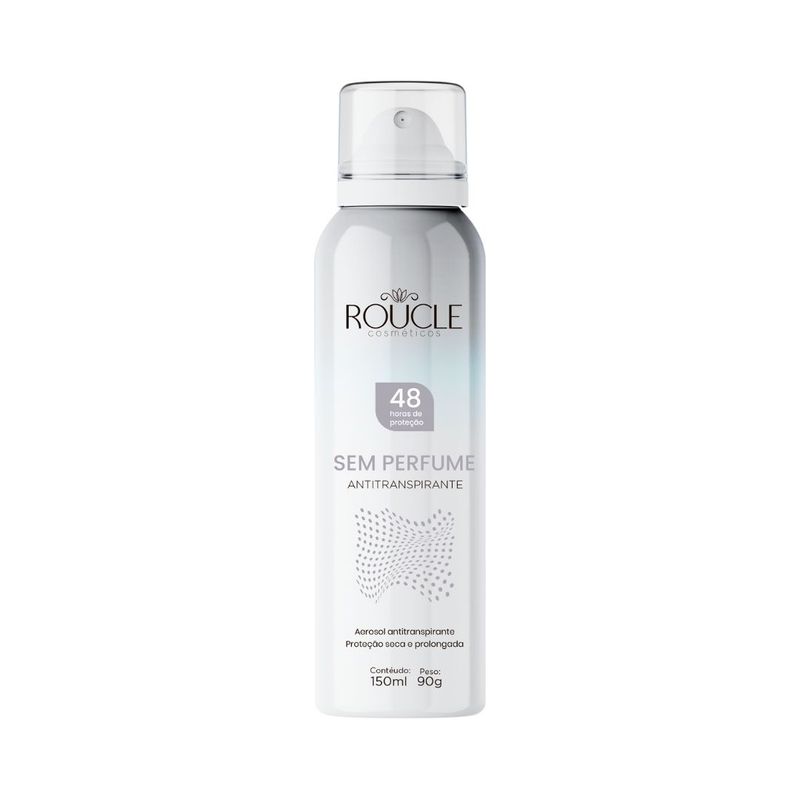 Desodorante Sem Perfume Aerossol Roucle 150ml