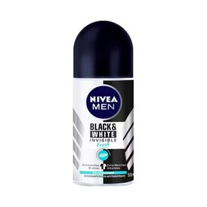 Desodorante Nivea Men Black & White Invisible Fresh Roll-on 50ml