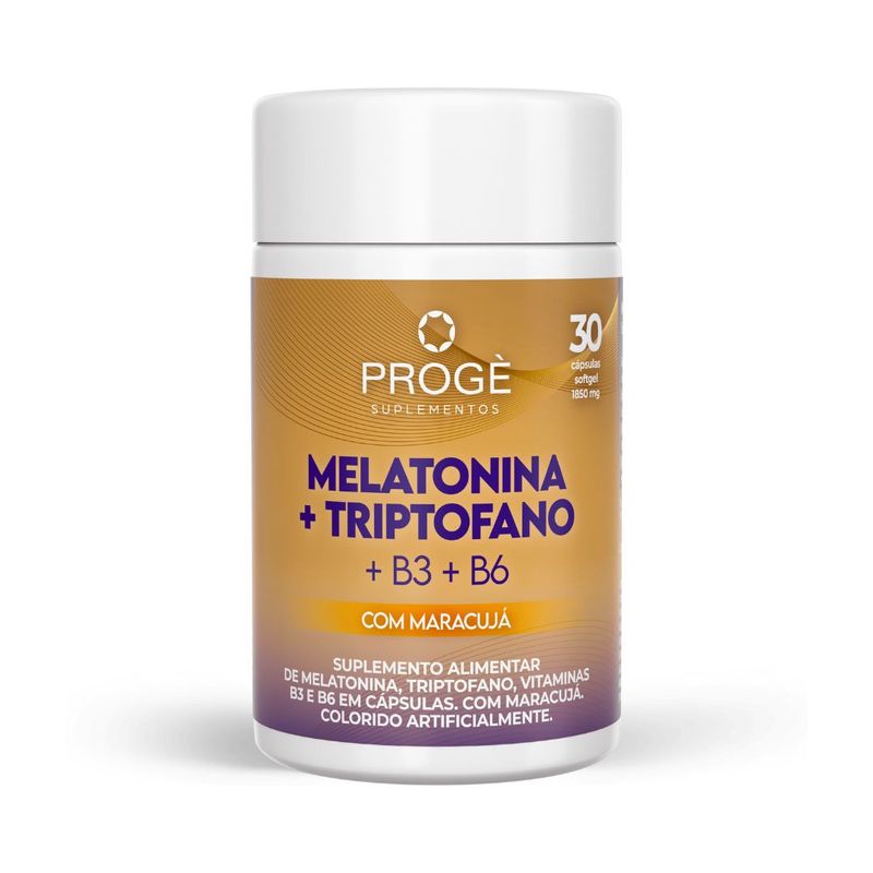 Melatonina---Triptofano---B3-B6-Gel-Proge-30-Capsulas
