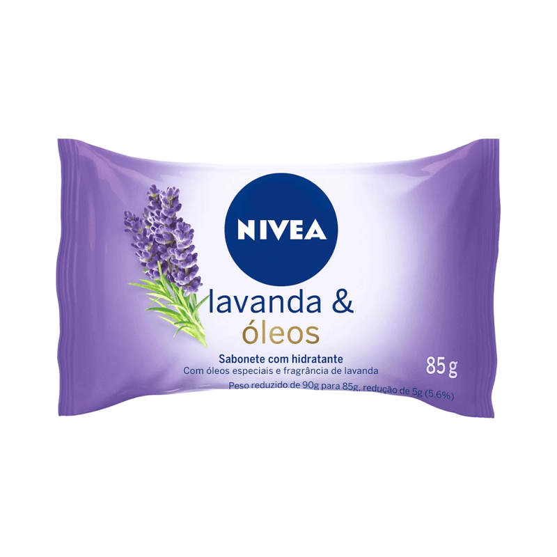 Sabonete com Hidratante Lavanda E Oleos Nivea 85g