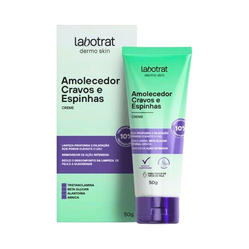 Amolecedor-Cravos-e-Espinhas-Labotrat-Creme-50g